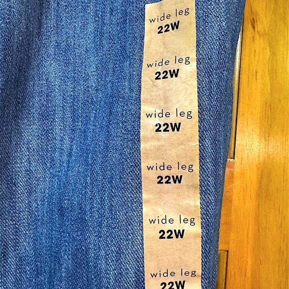 Women’s Rachel Roy Curvy Collection Wide Leg Capri Trousers Plus Size 22W NEW - Picture 4 of 8